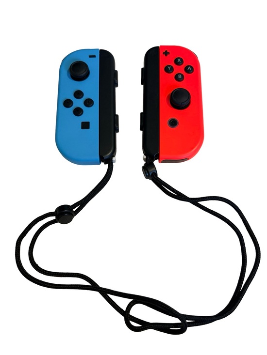 Nintendo Other - Official Nintendo Switch Joy-Con Controllers Neon Blue Red No‎ Drift